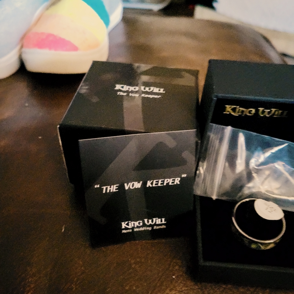 Size 12 camo men's ring